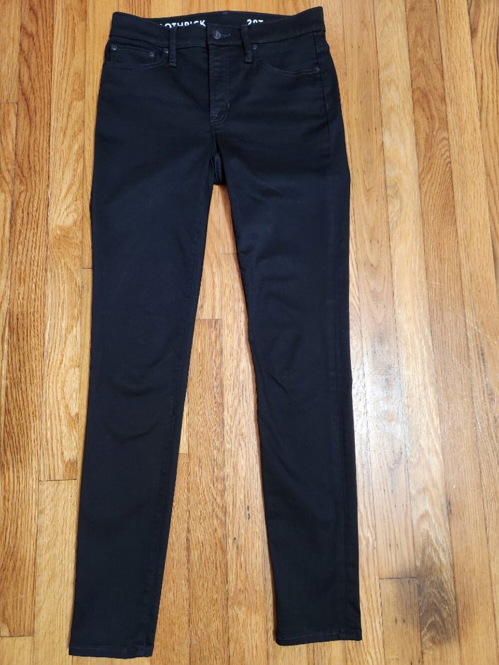 J. Crew Toothpick Skinny Jeans Black Size 28T 28 Tall Stretch